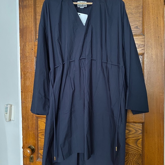 Acne studios navy dress 36 Small knee length - Picture 4 of 7